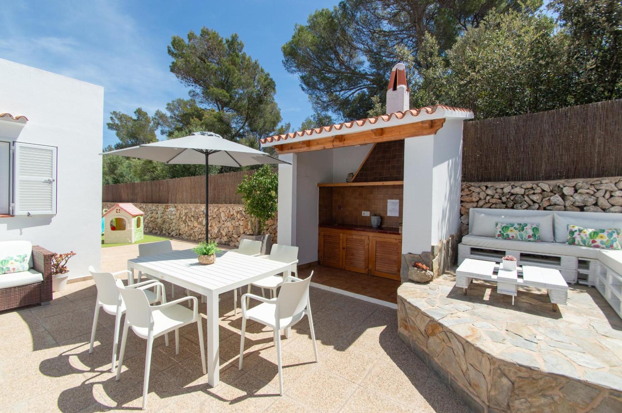 Villa Albe By Sonne Villas Cala Galdana  Bagian luar foto