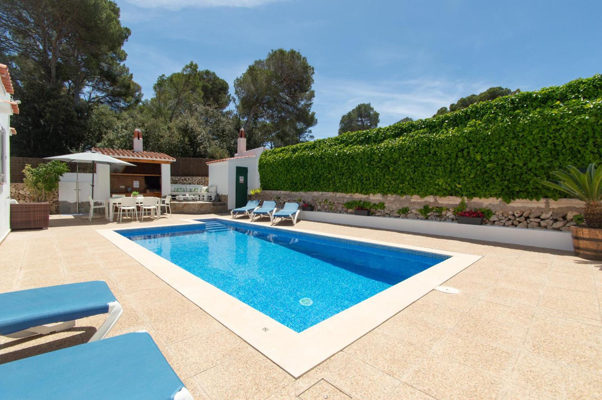 Villa Albe By Sonne Villas Cala Galdana  Bagian luar foto