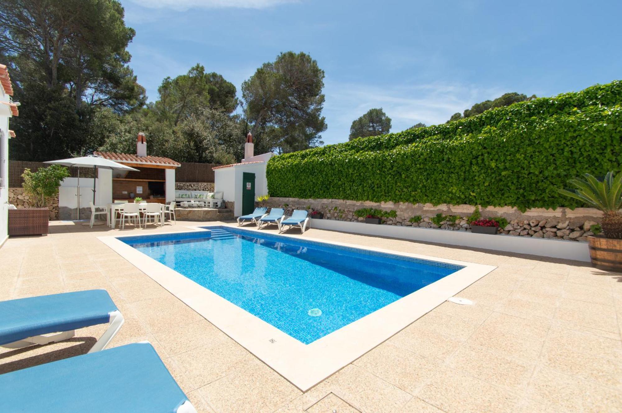 Villa Albe By Sonne Villas Cala Galdana  Bagian luar foto