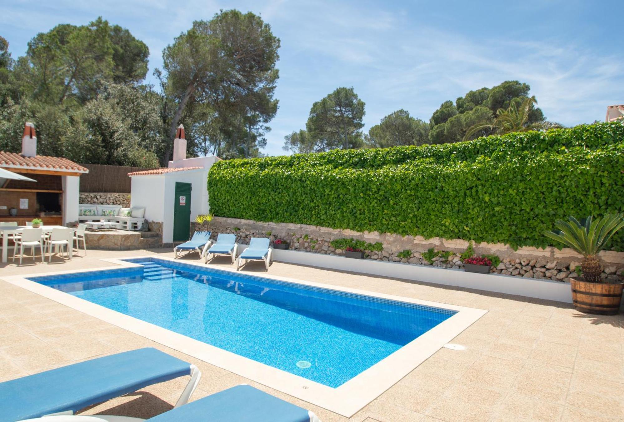 Villa Albe By Sonne Villas Cala Galdana  Bagian luar foto