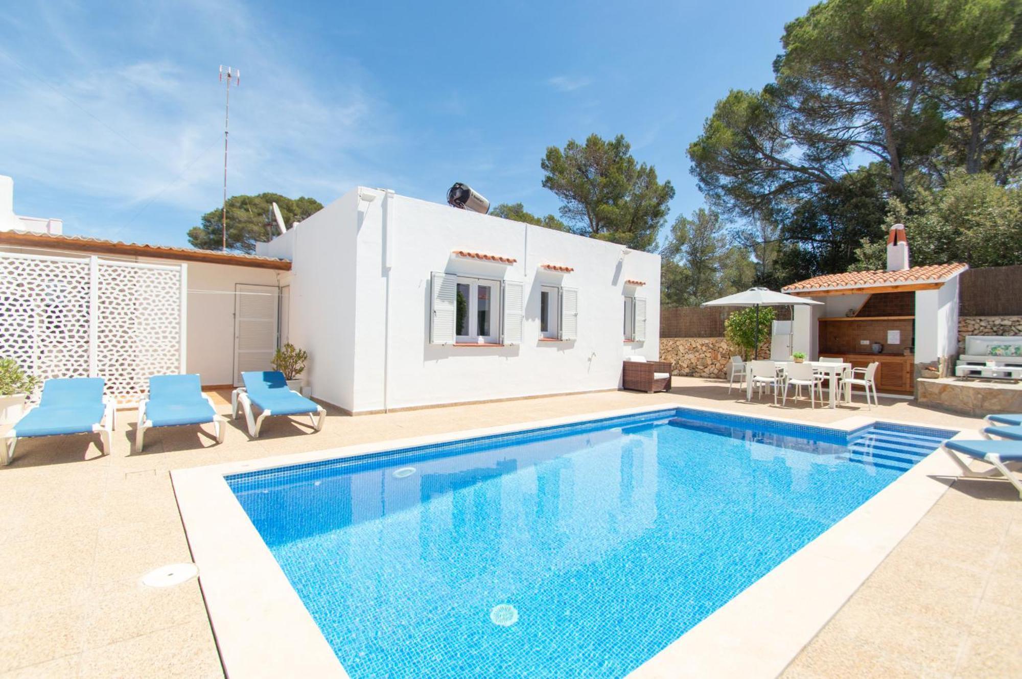 Villa Albe By Sonne Villas Cala Galdana  Bagian luar foto