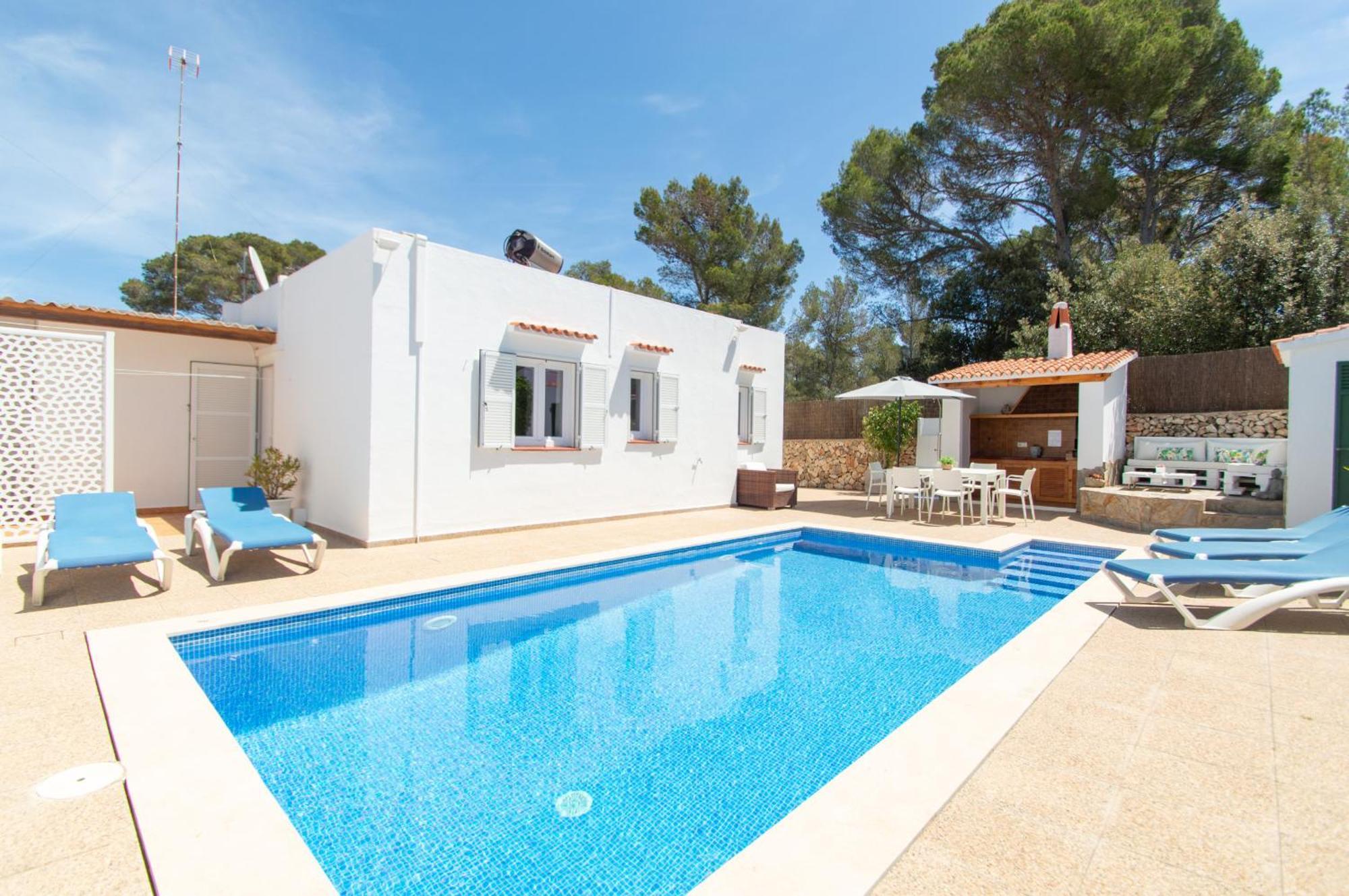 Villa Albe By Sonne Villas Cala Galdana  Bagian luar foto