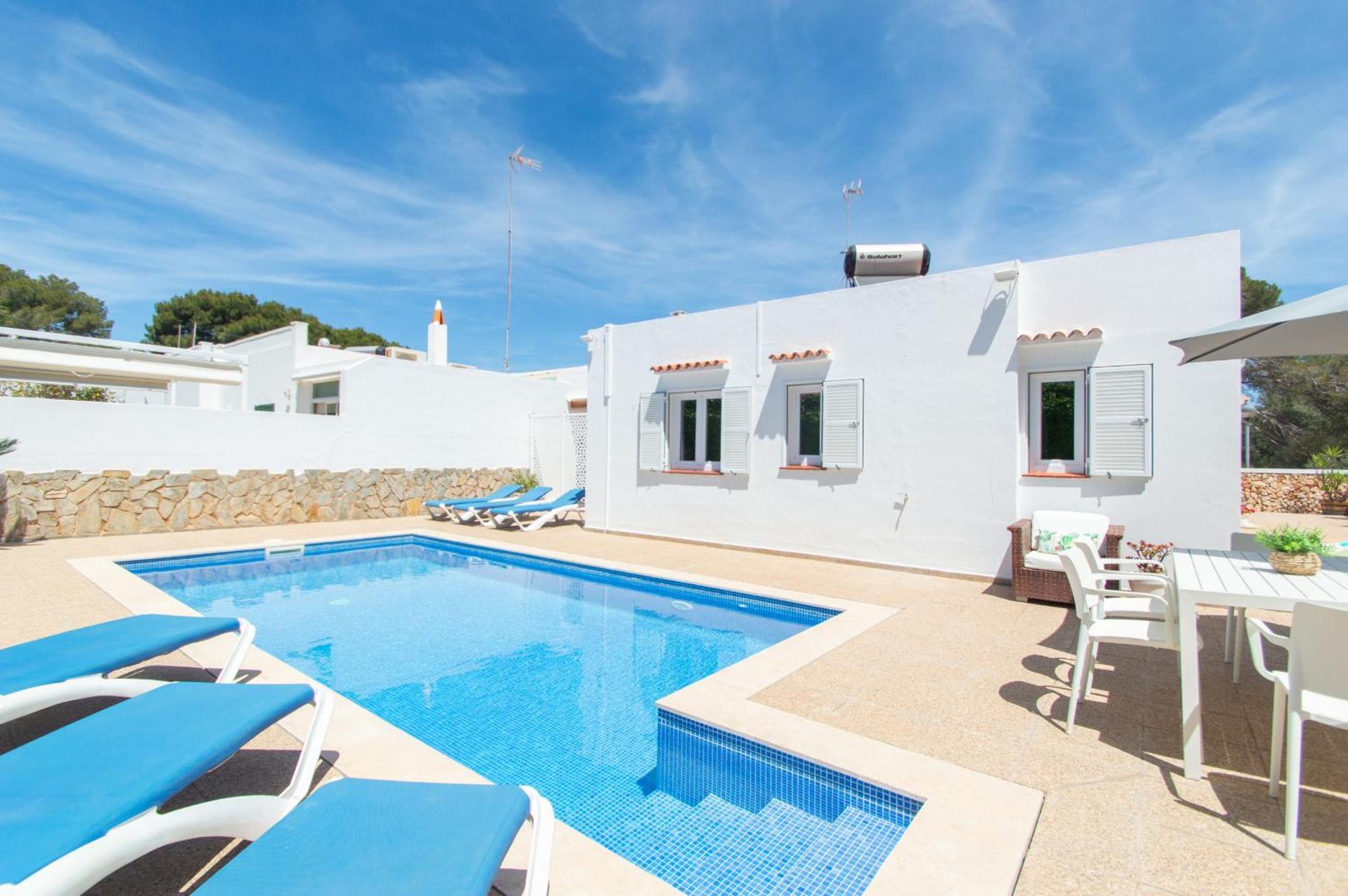 Villa Albe By Sonne Villas Cala Galdana  Bagian luar foto