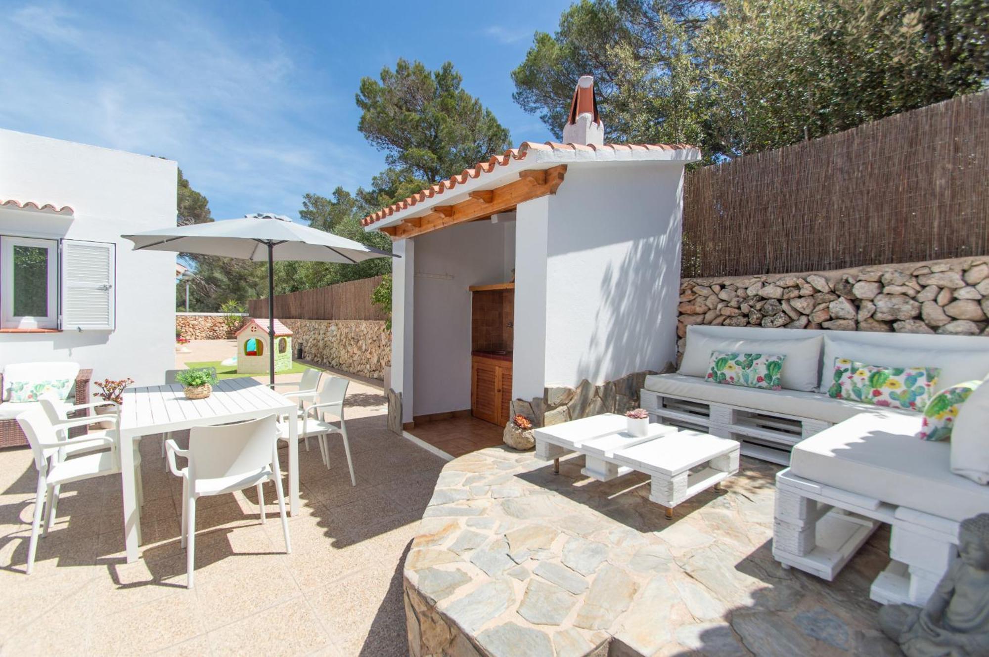 Villa Albe By Sonne Villas Cala Galdana  Bagian luar foto