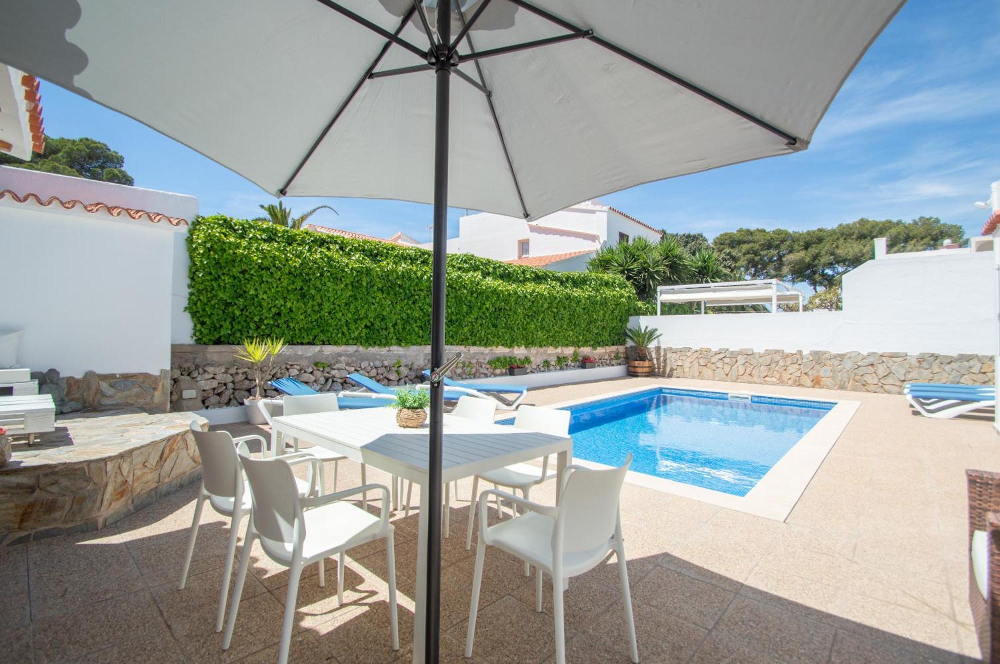 Villa Albe By Sonne Villas Cala Galdana  Bagian luar foto