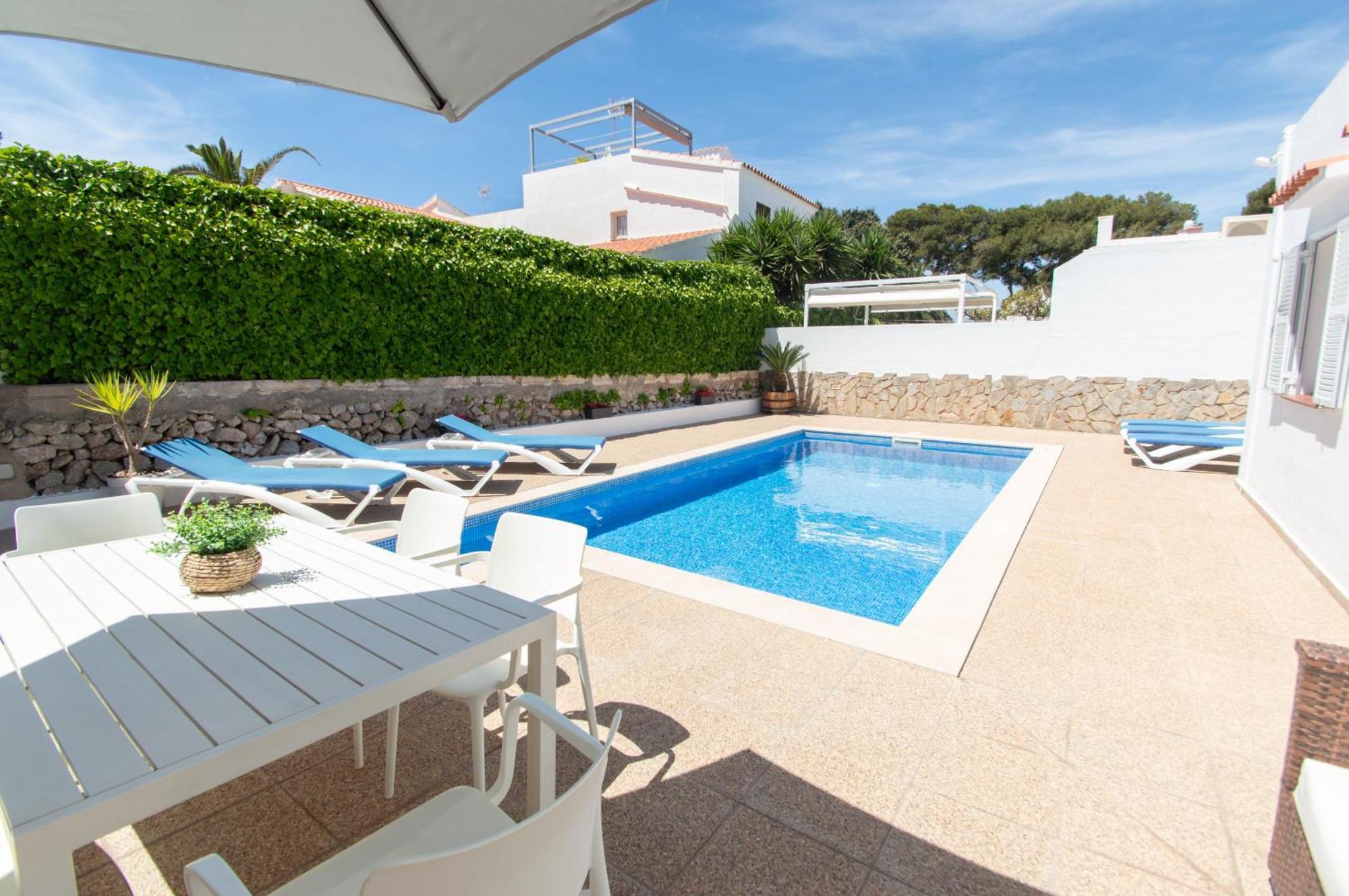 Villa Albe By Sonne Villas Cala Galdana  Bagian luar foto